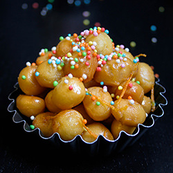 Struffoli 聖誕蜂蜜團子