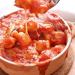 義大利蘇連多式茄汁焗烤馬鈴薯扭奇 Gnocchi alla Sorrentina